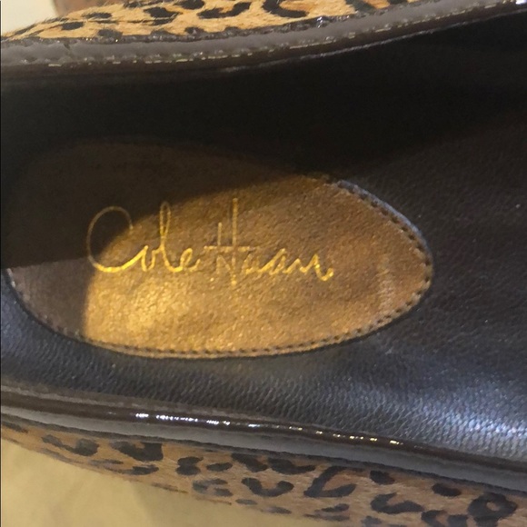 Cole Haan, Nike Air, Leopard Print Ballet Flats - Picture 5 of 7